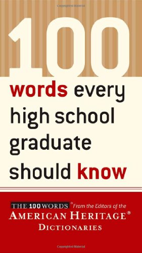 100 Words Every High School Graduate Should Know - Click to Buy