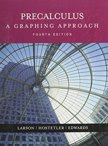 Pre-calculus, Custom Publication: A Graphing Approach - Click to Buy