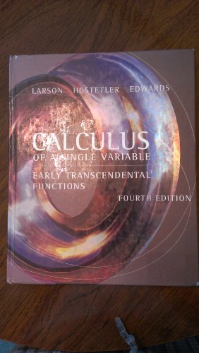 Calculus of a Single Variable: Early Transcendental Functions - Click to Buy