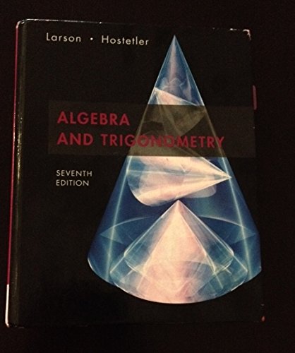 Algebra And Trigonometry - Click to Buy