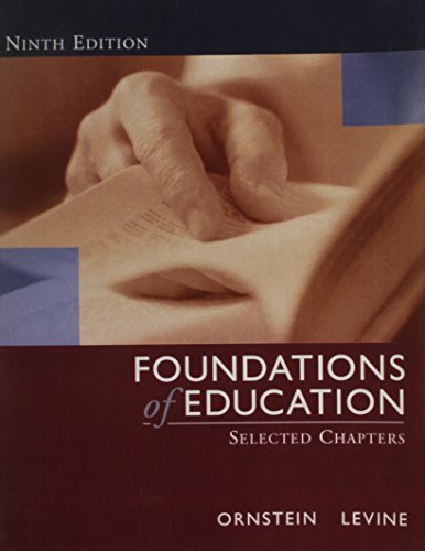 Foundations of Education, Custom Publication - Click to Buy
