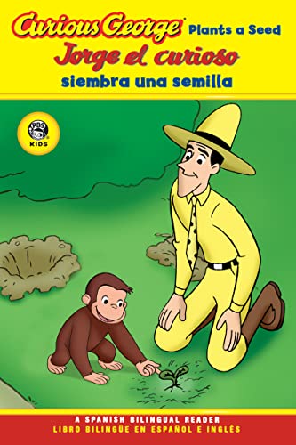 Curious George Plants a Seed/Jorge el curioso siembra una semilla: Bilingual English-Spanish - Click to Buy