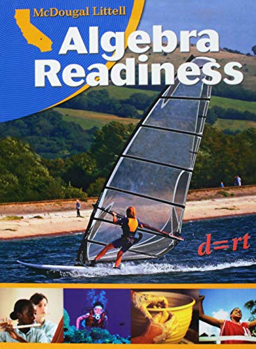 Algebra Readiness Grades 6-8: McDougal Littell Algebra Readiness California - Click to Buy