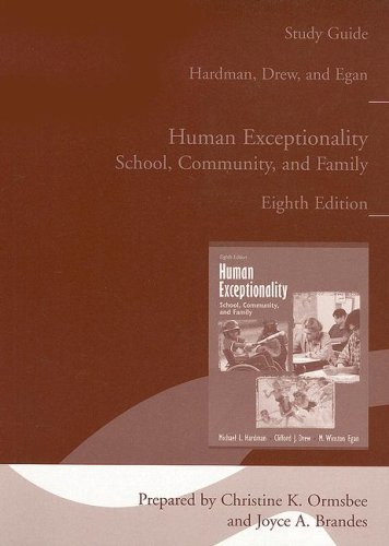 Hardman Human Exceptionality - Click to Buy