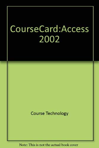 CourseCard:Access 2002 - Click to Buy