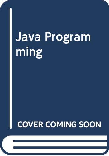 Java Programming, Second Edition - Click to Buy