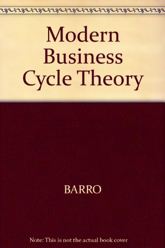 Modern Business Cycle Theory - Click to Buy