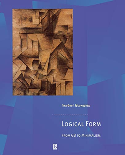 Logical Form: From GB to Minimalism - Click to Buy