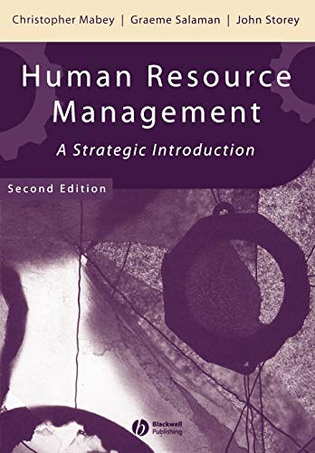 Human Resource Management: A Strategic Introduction - Click to Buy