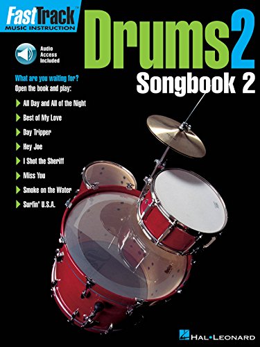 FAST TRACK DRUMS 2 SONGBOOK TWO BOOK/CD - Click to Buy