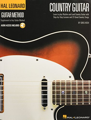 Country Guitar Method Learn to Play Rhythm and Lead Guitar with Step-by-Step Lessons | Master Carter Style, Travis Picking, String Bending, and More | Includes Classic Songs and Online Audio - Click to Buy