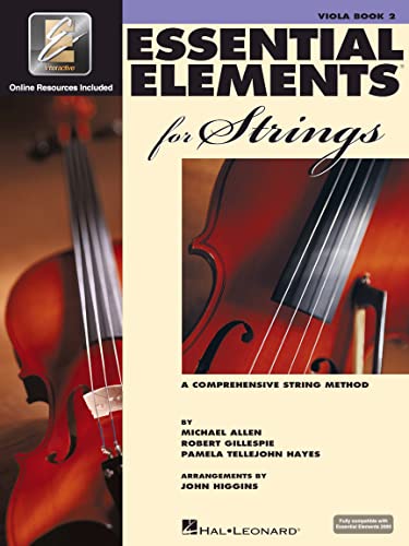 ESSENTIAL ELEMENTS FOR STRINGS VIOLA BOOK 2 W/EEI | COMPREHENSIVE VIOLA METHOD FOR BEGINNER AND IN - Click to Buy