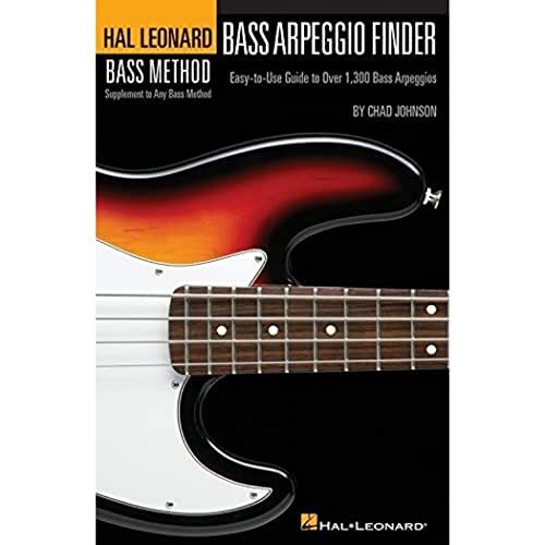 Bass Arpeggio Finder: Easy-to-Use Guide to Over 1,300 Bass Arpeggios Hal Leonard Bass Method - Click to Buy