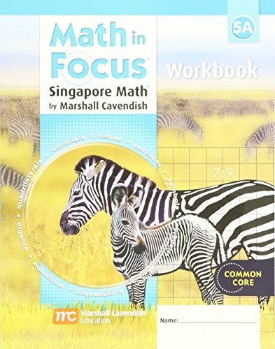 Student Workbook Grade 5: Book A (Math in Focus: Singapore Math) - Click to Buy