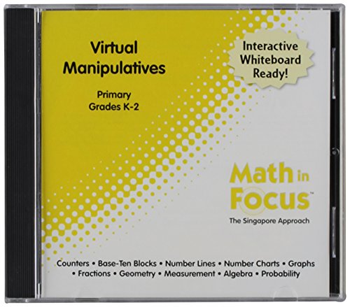 Math in Focus: Singapore Math: Primary Virtual Manipulatives CD-ROM Grades K-2 - Click to Buy
