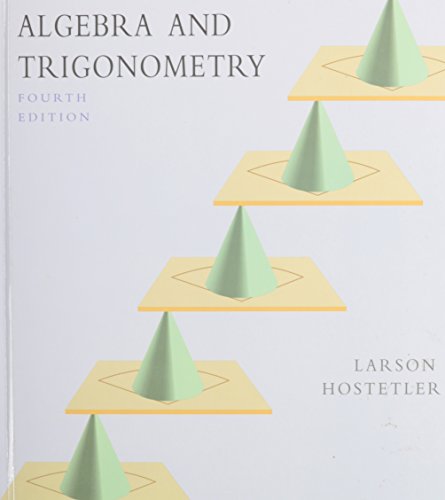 Algebra and Trigonometry