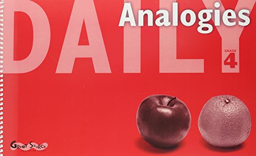 Great Source Daily Analogies: Teacher's Edition Grade 4 (Dailies-Grammer & Composition) - Click to Buy
