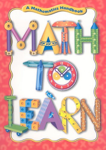 Great Source Math to Learn: Handbook Grades 1 - 2 (Math Handbooks)