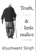 Truth, love & a little malice: An autobiography - Click to Buy