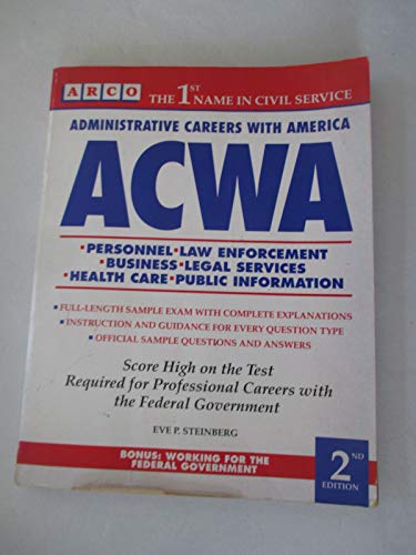 Acwa: Administrative Careers With America - Click to Buy