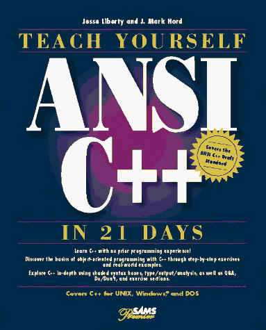 Teach Yourself ANSI C++ in 21 Days - Click to Buy