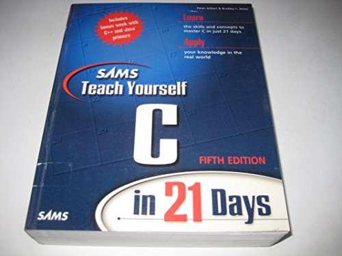 Sams Teach Yourself C in 21 Days, Fifth Edition (5th Edition) - Click to Buy