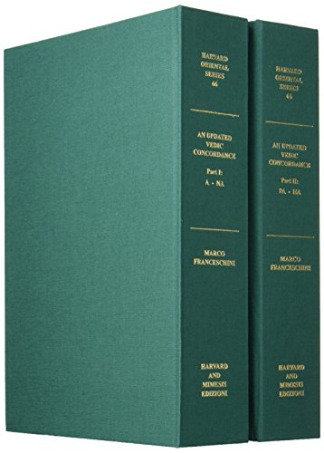 An Updated Vedic Concordance: Maurice Bloomfield’s A Vedic Concordance Enhanced with New Material Taken from Seven Vedic Texts - Click to Buy