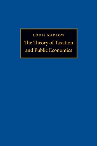 The Theory of Taxation and Public Economics - Click to Buy