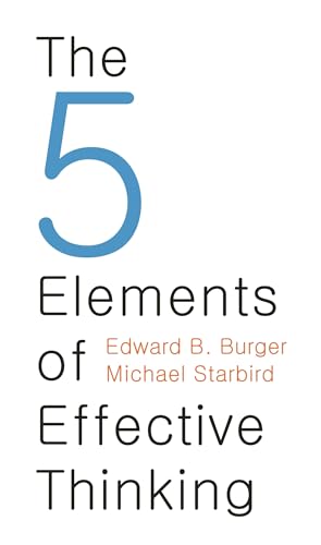 The 5 Elements of Effective Thinking - Click to Buy