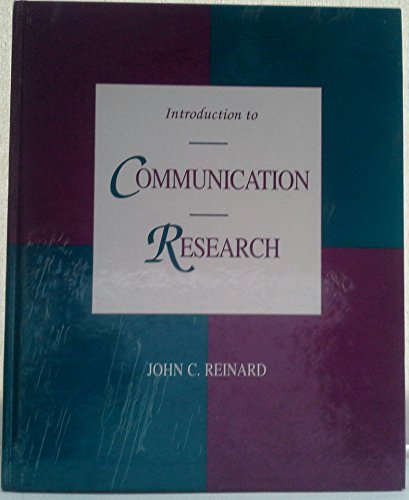 Introduction to Communication Research - Click to Buy