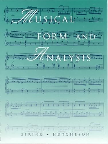 Musical Form and Analysis - Click to Buy