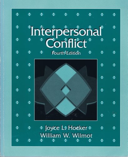 Interpersonal Conflict - Click to Buy