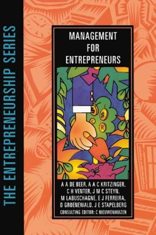 Management for Entrepreneurs (The Entrepreneurship Series) - Click to Buy