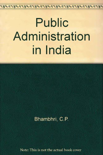 Public Administration in India - Click to Buy