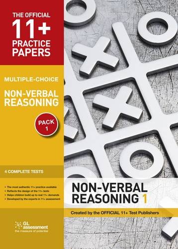 11+ Practice Papers, Non-verbal Reasoning Pack 1, Multiple Choice: Non-verbal Reasoning Test 1, Non-verbal Reasoning Test 2, Non-verbal Reasoning Test ... Test 4 (The Official 11+ Practice Papers) - Click to Buy