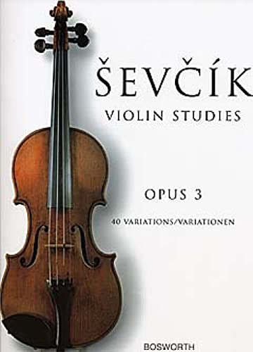 Sevcik Violin Studies Opus 3: 40 Variations / Variationen - Click to Buy