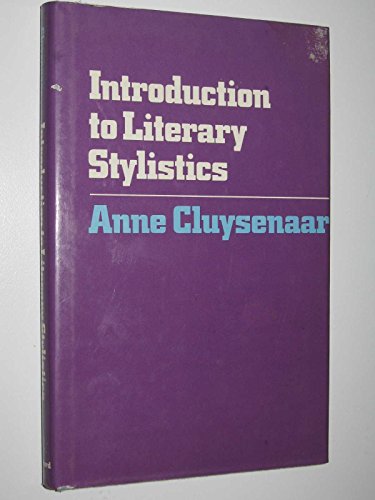Introduction to Literary Stylistics: A Discussion of Dominant Structure in Verse and Prose - Click to Buy