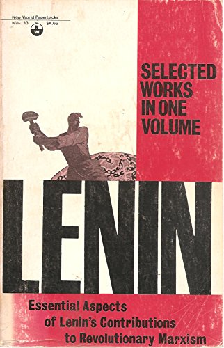 Selected works [of] V. I. Lenin;: One-volume edition (New World paperbacks, NW-133) - Click to Buy