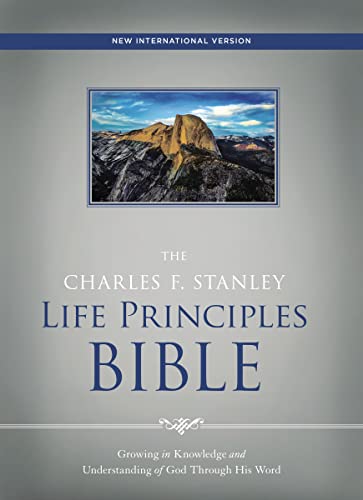 NIV, The Charles F. Stanley Life Principles Bible, Hardcover: Holy Bible, New International Version - Click to Buy