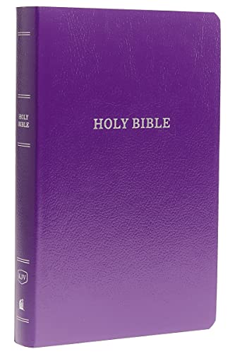 KJV Holy Bible: Gift and Award, Purple Leather-Look, Red Letter, Comfort Print: King James Version - Click to Buy