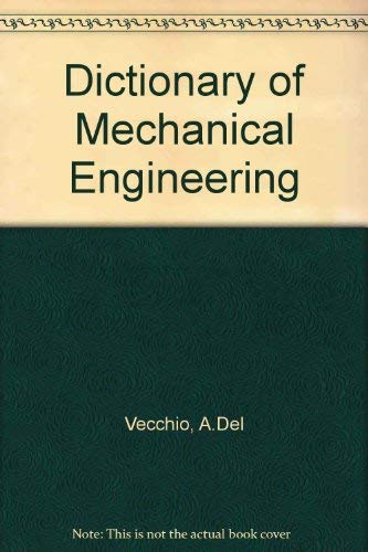 Dictionary of Mechanical Engineering - Click to Buy