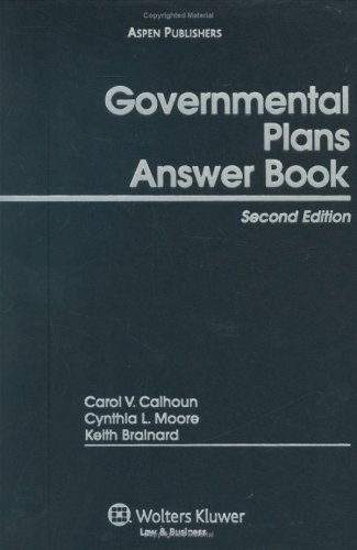 Governmental Plan Answer Book - Click to Buy