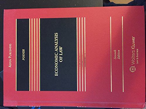 Economic Analysis of Law - Click to Buy