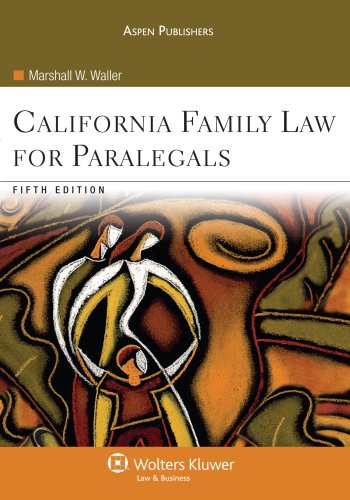California Family Law for Paralegals - Click to Buy