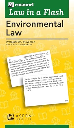 Emanuel Law in a Flash: Environmental Law - Click to Buy