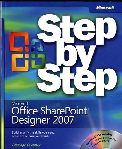 Microsoft Office SharePoint Designer 2007 Step by Step