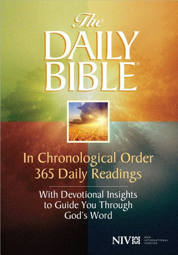 The Daily Bible: In Chronological Order 365 Daily Readings with Devotional Insights to Guide You Through God's Word - Click to Buy