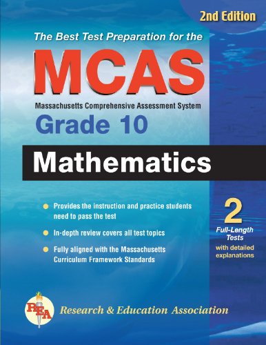 MCAS Mathematics Grade 10 (Massachusetts MCAS Test Preparation) - Click to Buy
