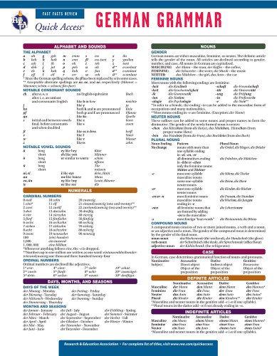 German Grammar - Click to Buy