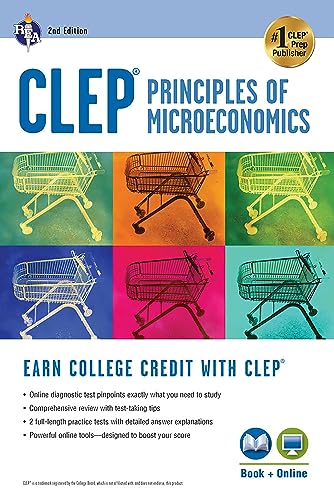 Clep(r) Principles of Microeconomics Book + Online (Clep Exams) - Click to Buy